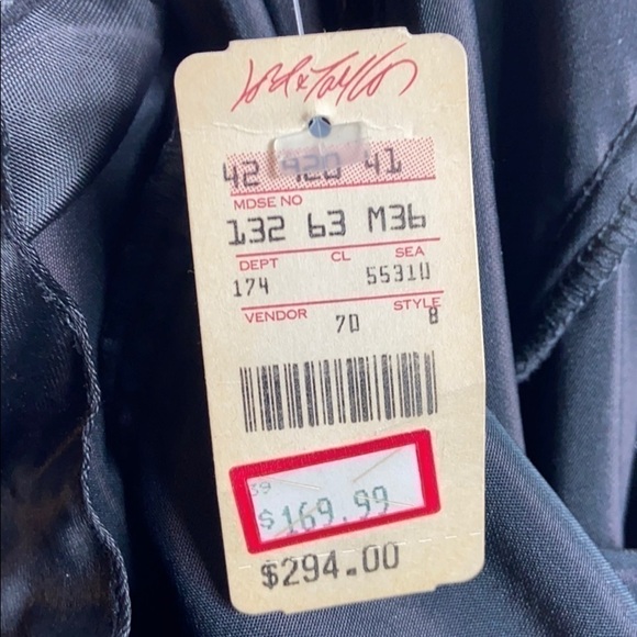 Jessica McClintock Vintage Velvet Dress size 13/14(s/m) - Picture 8 of 14